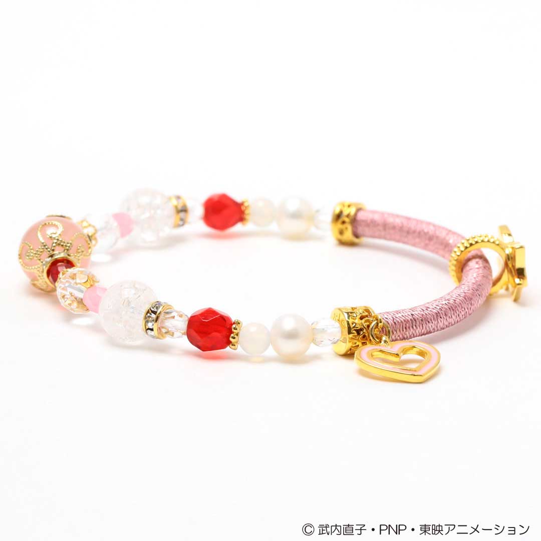 【新品未使用】セーラームーン　Pearl Bead Charm 美少女戦士セーラームーン』セーラー戦士イメージの限定ウォッチ