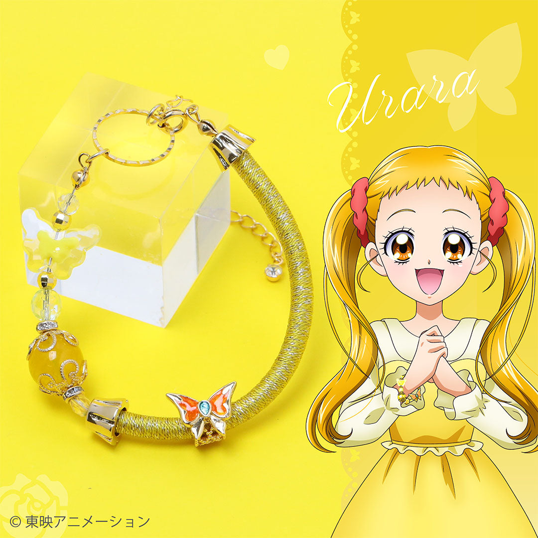『Yes！プリキュア5GoGo！』春日野うららデザイン 3WAY天然石ブレスレット