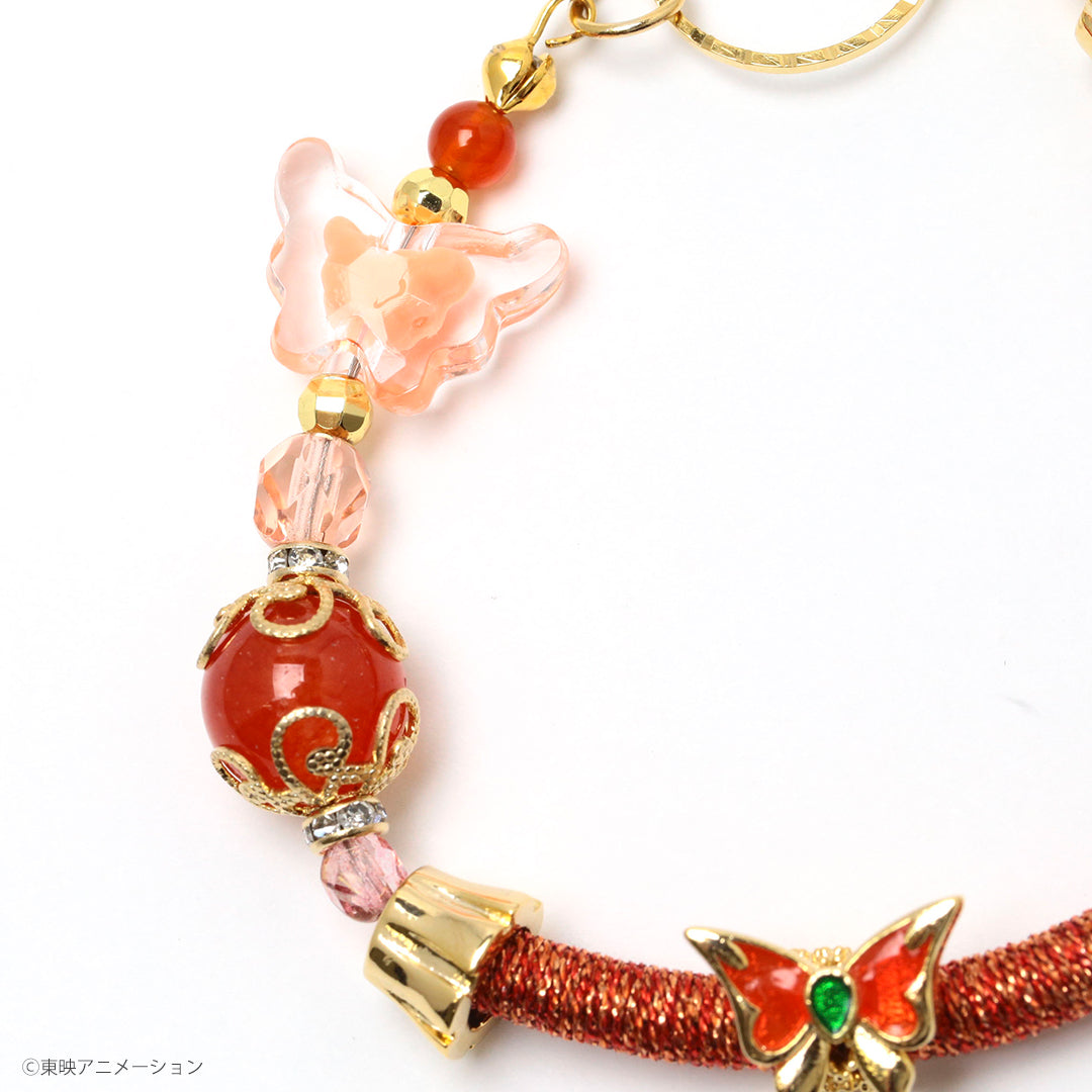 『Yes！プリキュア5GoGo！』夏木りんデザイン 3WAY天然石ブレスレット