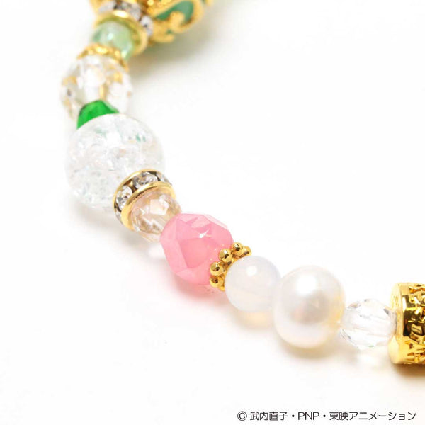 『美少女戦士セーラームーン』×Anaguma(by Anahita stones) 天然石ブレスレット-セーラージュピターモデル